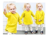 Set áo váy nỉ da cá + quần leg Pim-po-llo - HA0559