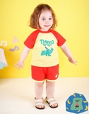 Áo cotton raglan Thums up bé trai bé gái Moli. HA0741
