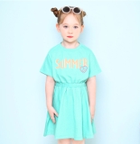 Váy cotton chun eo Summer bé gái Jelis. HA5158