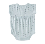 Body thun tam giác chấm bi tim bé gái Mink. HA5211