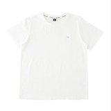 Áo cotton trơn sợi tre bé trai bé gái Cún xanh. HA5058