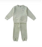 Bộ cotton nhung trơn bé trai bé gái 6 màu BD. HA4966