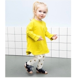 Set áo váy nỉ da cá + quần leg Pim-po-llo - HA0559