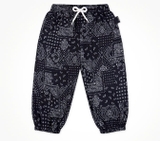 Quần thun lạnh bo chun họa tiết thổ cẩm bé trai bé gái Jelis. HA0566
