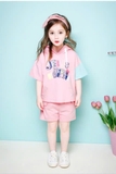 Bộ da cá hè áo mũ Jeli Cherish bé gái Jelis. HA2289
