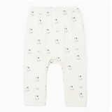 Quần thun bo gấu bé trai bé gái Cún xanh + Mink baby. HA1921