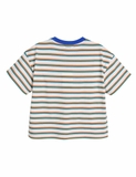 Áo cotton kẻ bé trai Curly. HA0079 (một số thiếu tag ngực)