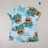 Áo cộc tay cotton giấy / cotton xước May size 100