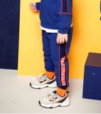 Quần nỉ da cá phối sườn bé trai bé gái Jelis. HA3035