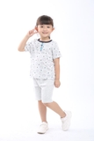 Bộ đồ mặc nhà cotton cộc tay I-mong xuất Hàn. HA0637 (2 màu)
