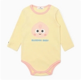 Body thun dài tay tam giác bé trai bé gái Cún xanh baby. HA4256