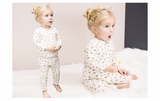 Bộ cotton trẻ em Pim-po-llo hoa nhí VNXK - HA0550 (hai màu)