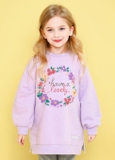 Áo váy nỉ da cá hoa Have a lovely bé gái Jelis. HA4193