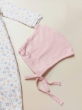 Set body hoa nhí nơ ngực kèm mũ bé gái Minkmui. HA2421
