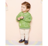 Áo nỉ da cá bé trai bé gái họa tiết ong nền cốm MM. HA2596