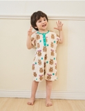 Body cotton ngủ mặc nhà bé trai bé gái Roto. HA4655