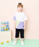 Áo cotton xước phối màu bé trai Andi. HA4554