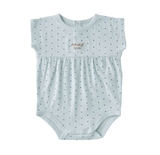 Body thun tam giác chấm bi tim bé gái Mink. HA5211