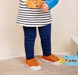 Quần leg thun tăm gập gấu bé trai bé gái Moli. HA3814