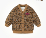 Áo cardigan bé trai bé gái beo nâu MM. HA3747