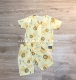 Bộ Pyjama xuất Hàn chất liệu Viscose Rayon cho bé (organic)