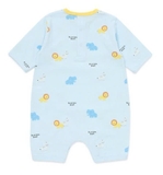 Body cotton họa tiết con vật bé trai bé gái Cún xanh baby. HA1645