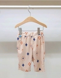 Quần lửng thun lạnh họa tiết bé trai bé gái Mmln baby. HA4627