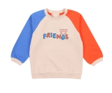 Áo nỉ da cá raglan friends bé trai bé gái Happyland. HA5093