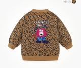 Áo cardigan bé trai bé gái beo nâu MM. HA3747