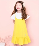 Váy dây cotton dài bé gái Andi. HA3444
