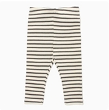 Quần leg thun tăm kẻ mềm bé trai bé gái Cún xanh baby. HA4720