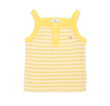 Áo 2 dây kẻ tổ ong bé trai bé gái Cún xanh baby. HA0775