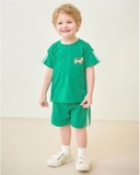 Quần cotton 2 sọc sườn bé trai bé gái Moli. HA3246
