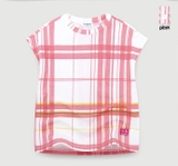 Áo kẻ caro cotton bé gái Jelis. HA4684