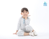 Bộ đồ lửng mặc nhà I-Mong  cho bé. HA0636 (2 màu)