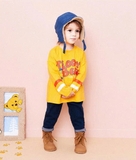 Áo thun dài tay Teddy bear bé trai Hej. HA4039