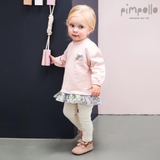 Quần legging bé gái hoa bồ công anh Pim-po-llo. HA0914 (3 màu)