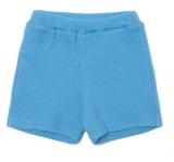 Quần short tổ ong vàng xanh bé trai bé gái Cún xanh baby. HA1465