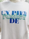 Áo phông nữ Un pied de rosier xuất Hàn. HA4832 (Free size - 3 màu)