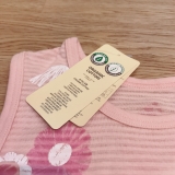 [Organic cotton] Áo ba lỗ cotton giấy in hình hoa xòe Mavarm. HA0954