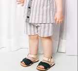 Quần short da cá hè sọc bé trai bé gái MM. HA1088