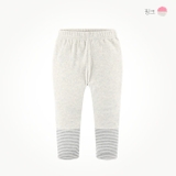 Quần leg thun phối gấu kẻ bé trai bé gái MM. HA5167