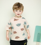 Áo cotton Tropical paradise bé trai Jelis. HA4750