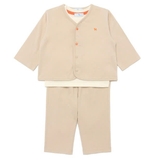 Bộ thun áo cardigan bé trai bé gái Cún xanh baby. HA0187