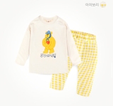 Bộ thun cotton dài tay gấu Jouns bé trai bé gái MM. HA4060