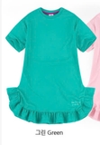 Váy cotton trơn bèo điệu chân váy bé gái Andi. HA2244