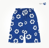 Quần sớ lửng cotton xước hoa cười bé gái MM. HA0859