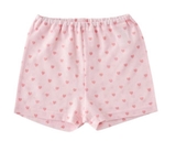 Quần đùi cotton thông khí họa tiết tim bé trai bé gái Mink. HA4532