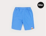 Quần cotton trơn xanh tag 3 màu bé trai Hej. HA2868