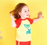 Áo cotton raglan Thums up bé trai bé gái Moli. HA0741